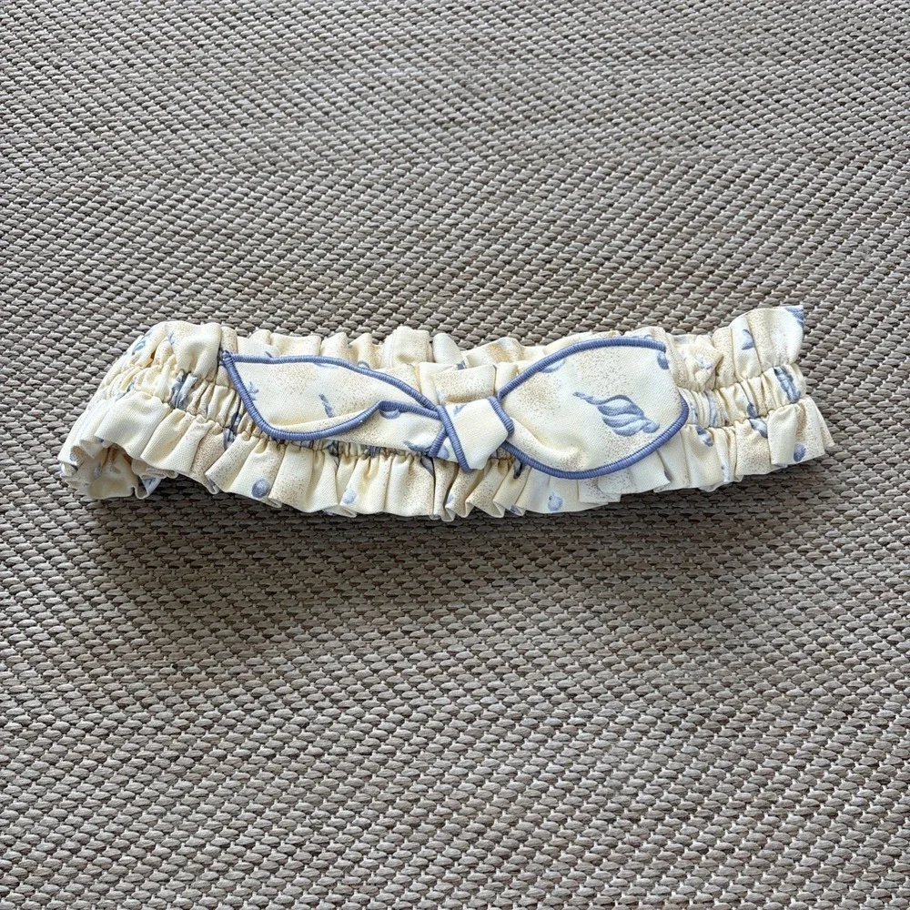 Longaberger Large Garter Shoreline Fabric NEW!!!